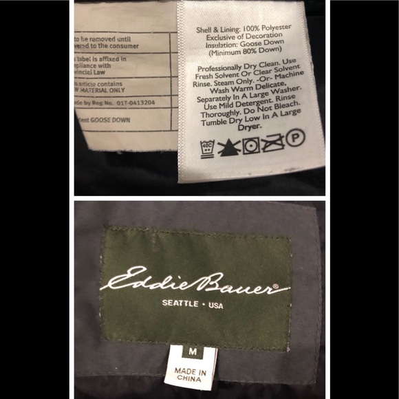 Eddie Bauer Goose Down Vest - Picture 8 of 8
